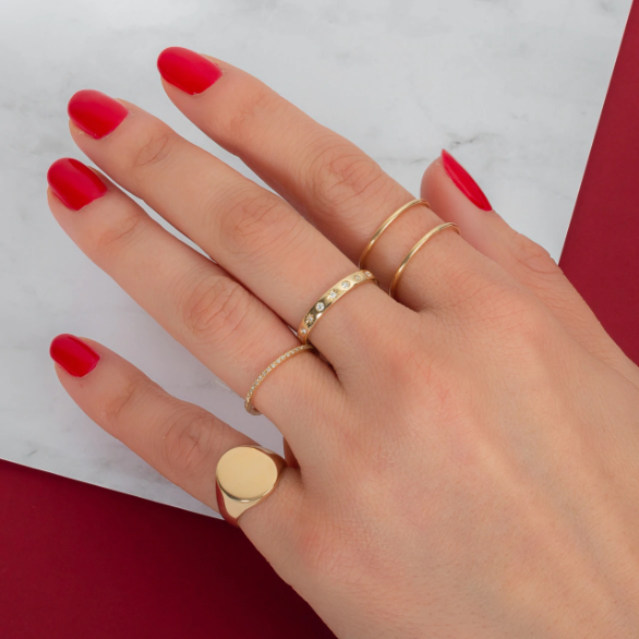 Darlings Signet Ring - Darlings Jewelry | Express Yourself Through Bling!