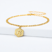 Roman Letter Pendant Bracelet - Darlings Jewelry | Express Yourself Through Bling!