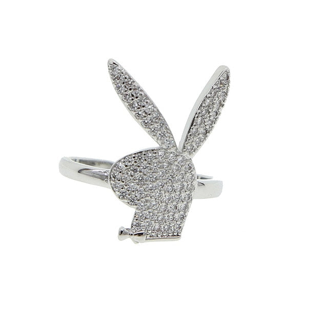blåhval Børnehave Habitat Playboy Bunny Ring | Darlings Jewelry