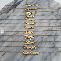 Classic Star Sign Necklace - Darlings Jewelry | Express Yourself Through Bling!